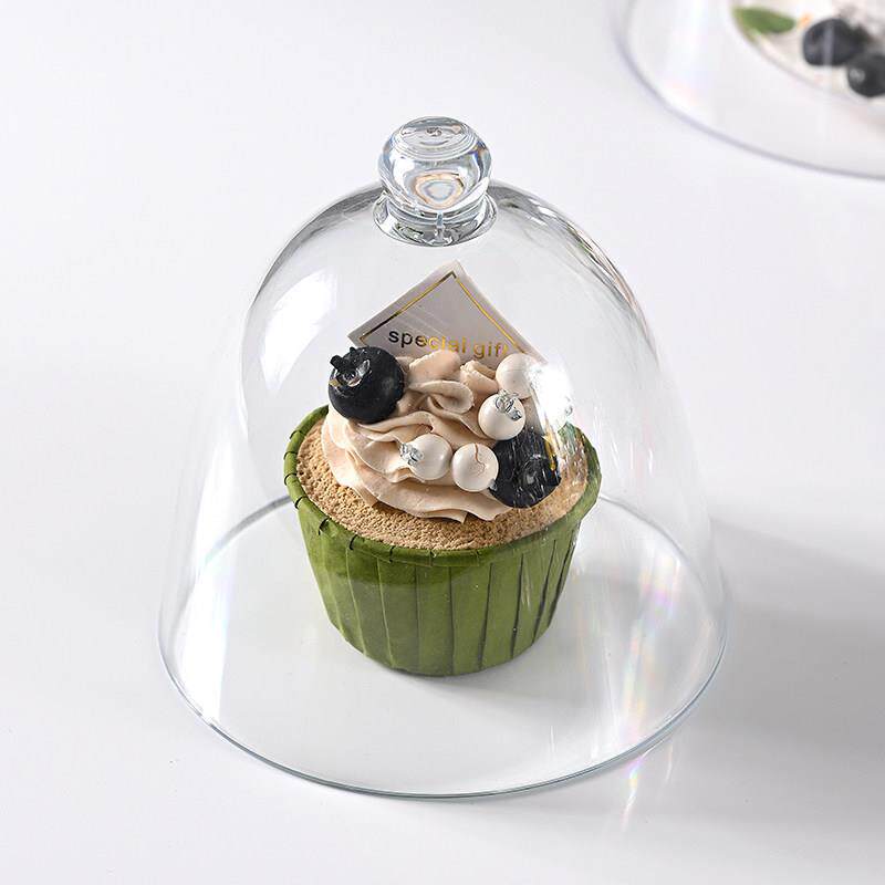 透明罩迷你半圆餐盖酒楼留饭盖食品防尘菜罩水果盘点心蛋糕罩子