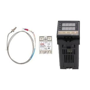 265V REX C100FK02 温控器3件套 400℃温控器AC85V 1米