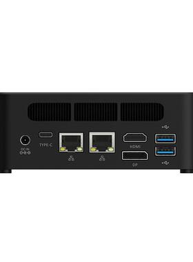 全新AMDR77840迷你电脑主机4K三屏工控微型家用办公minipc台式机