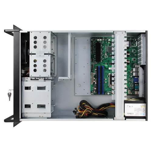 拓普龙TOP4U630 4U工控机箱12个3.5