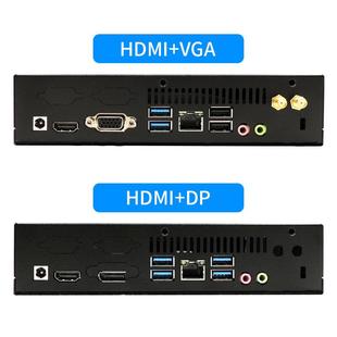 壁挂 4CM超薄 迷你机箱小型办公家用HTPC掌上电脑小机箱 SPCC工艺