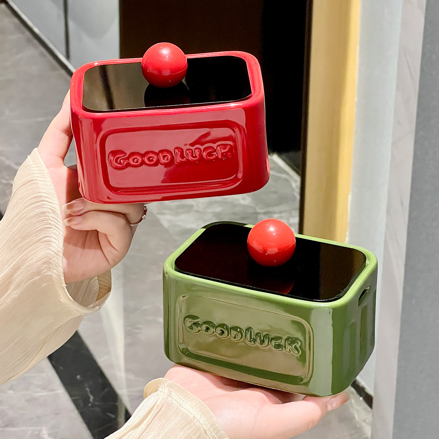 迷你露营风桌面收纳盒化妆品首饰收纳盒办公室工位杂物整理神器,收纳整理,桌面收纳盒,淘宝优惠券,粉丝福利购,淘宝优惠卷