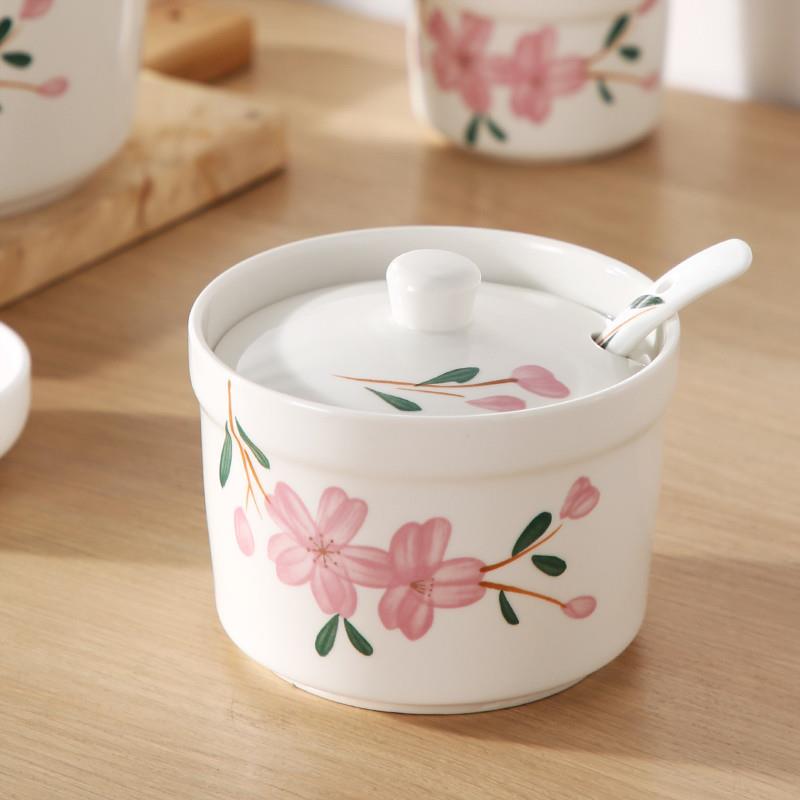 家用耐高温陶瓷猪油罐厨房