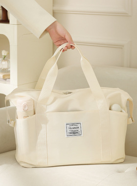 大容量待产包收纳袋短途旅行包女轻便手提行李袋健身包住校行李包