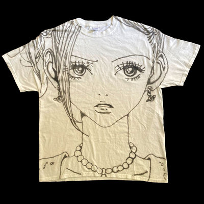 nana涂鸦Graffiti spray painting暗黑dark Skateboards短袖娜娜