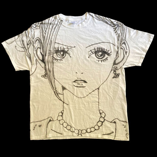 nana涂鸦Graffiti spray painting暗黑dark Skateboards短袖娜娜