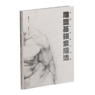 全国十所美术学院 雕塑基础素描选 曾成钢 翟庆喜 正版包邮 绘画 上海书画出版社 9787547934258 素描造型的基本规律以及学科特点