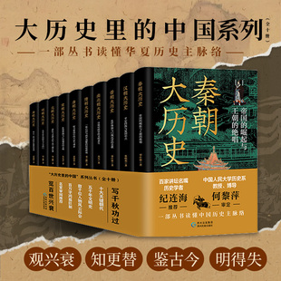 【10册可选】大历史里的中国 秦汉晋南北朝隋唐宋元明清朝大历史覃仕林贵州民族出版社一部丛书读懂华夏历史主脉络纪连海推荐