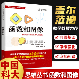 盖尔范德数学思维丛书 函数和图像 中学生数学思维训练数学思维逻辑训练书 初高中数学怎样解题思维训练基础知识大全 中科大