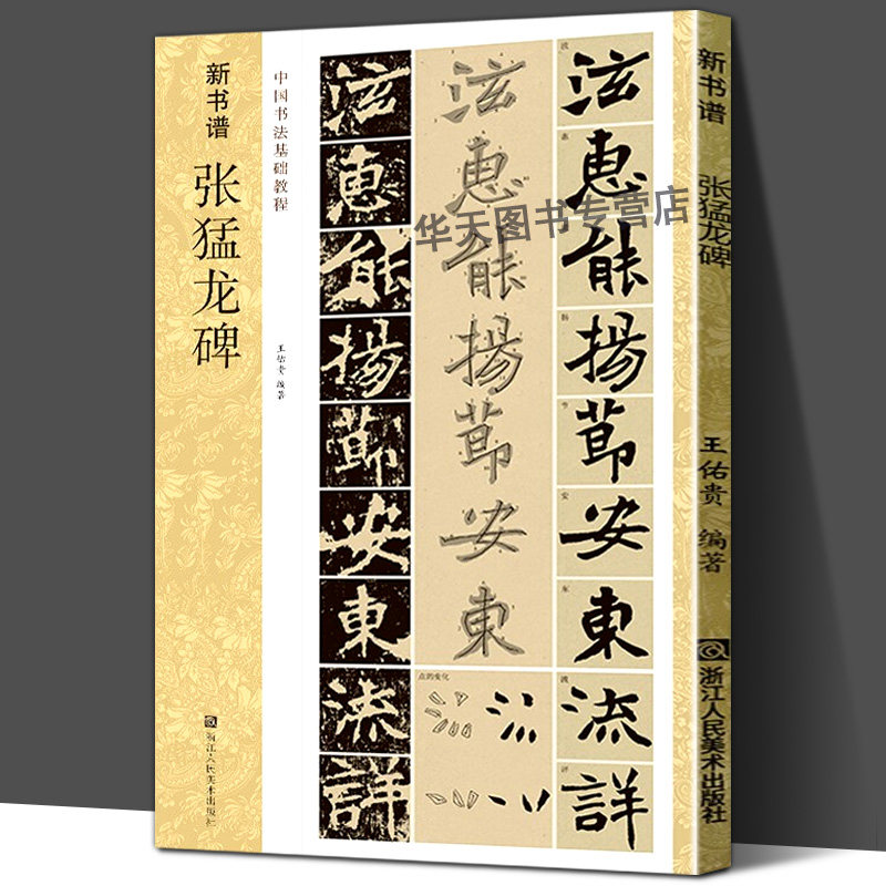 魏碑字帖 张猛龙原碑帖精讲 高清笔画书技法教程章法结构集字创作入门