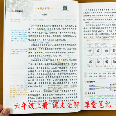 六年级上册语文课堂笔记