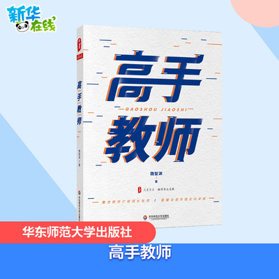 正版现货】高手教师 大夏书系 铁皮鼓魏智渊著 助力教师成长 实现自我突围 教师发展研究与实战培训 成长建议 华东师范大学出版社