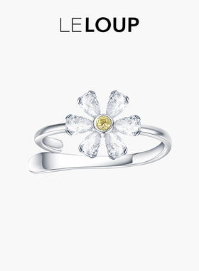 LE LOUP雏菊与蜜蜂耳夹无耳洞女新款轻奢高级感小众耳饰耳骨夹