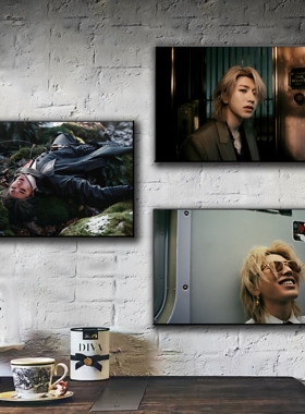 蔡徐坤歌曲专辑周边deadman jasmine 高清海报相框收藏纪念装饰画