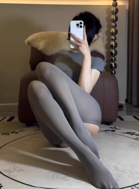 厚灰美学80d连裤袜天鹅绒黑丝性感开裆女jk秋季纯白色打底袜免脱