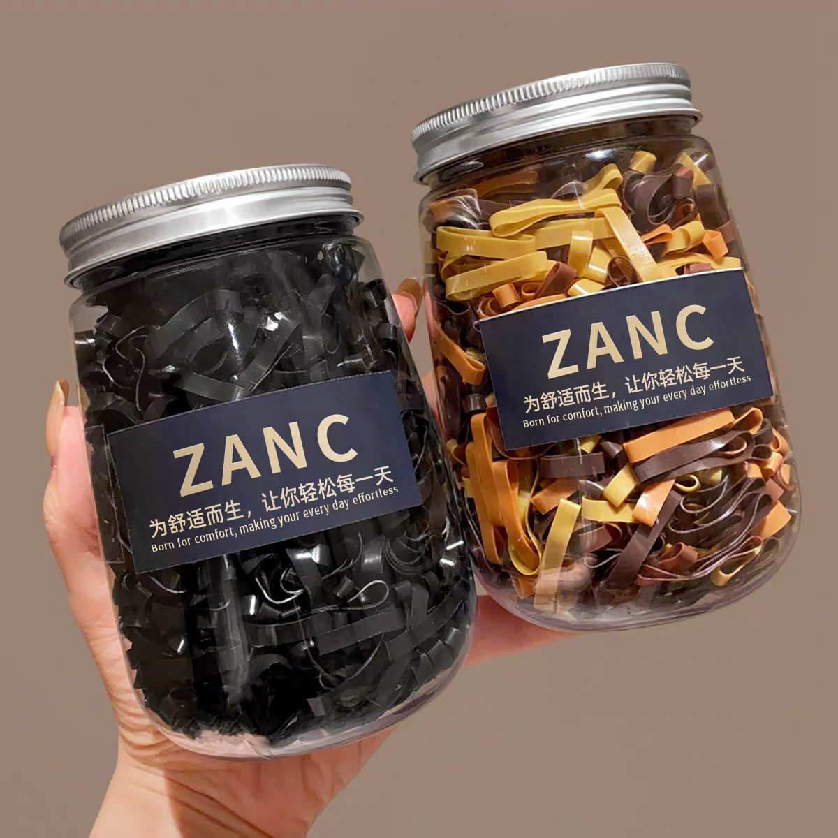 黑色一次性橡皮筋儿童