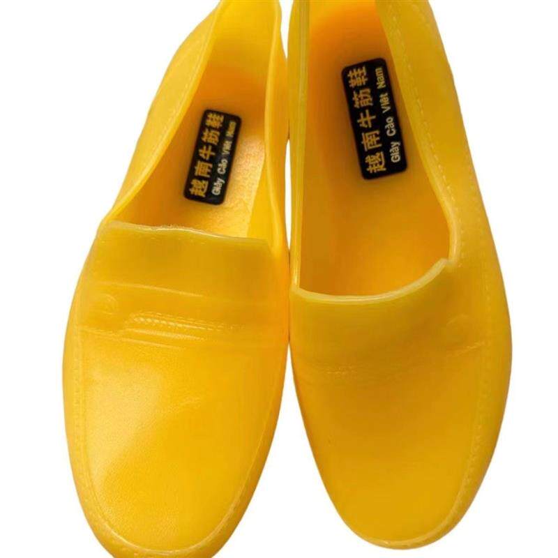 越南加厚加大牛筋水鞋低帮男防滑防水工地鞋大码雨鞋鞋农田厨房鞋