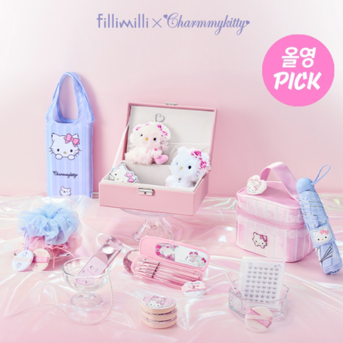 韩国fillimilli化妆刷粉扑假睫毛