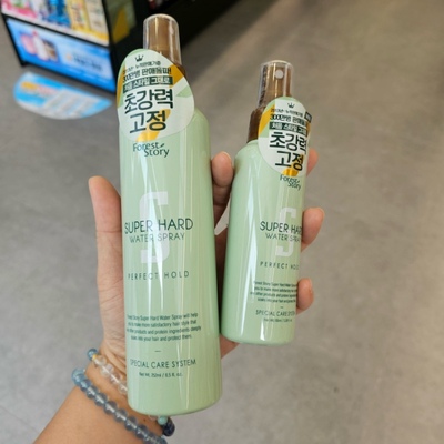 韩国欧利芙液体发胶定型喷雾