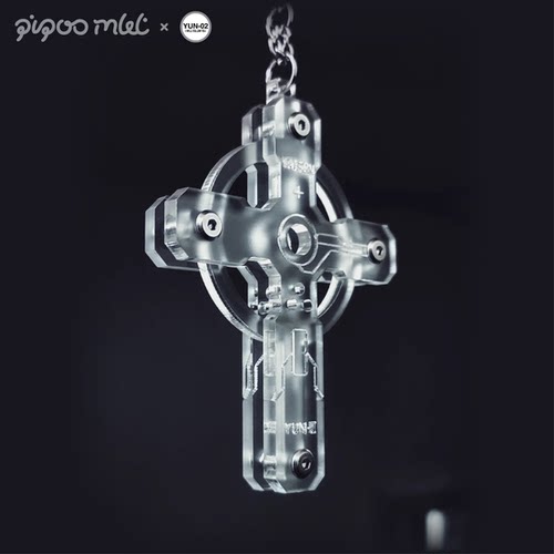 晕晕原创设计机能风挂件项链挂坠