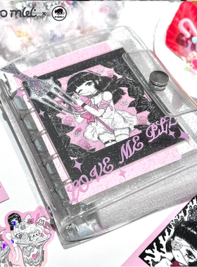魔法糖果-RACHEL LI公举原创二次元oc动漫周边M5活页夹手帐本相册
