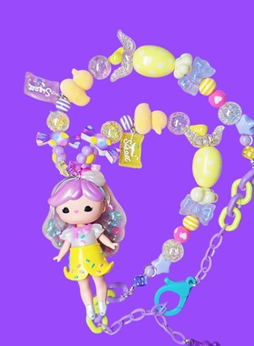 孤品现货正味decora原宿风SWEET&SOUR原创正版光之美少女项链手链