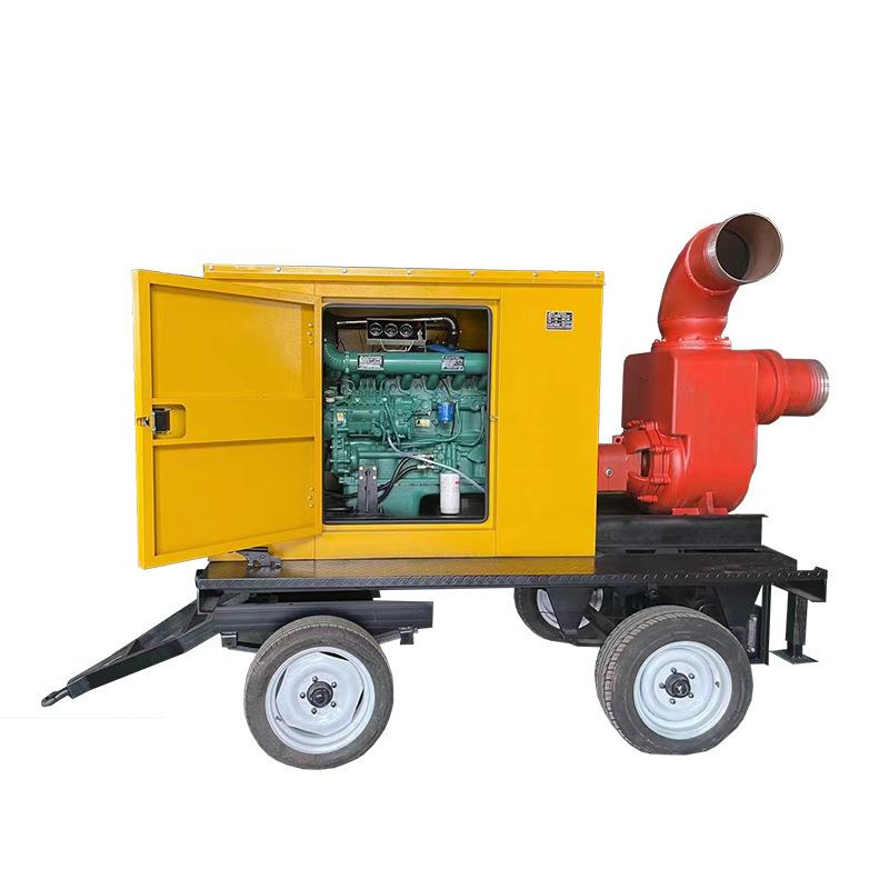 抗洪抢险1000m³/流量排水抢险车自吸柴油水泵连续工作12小时