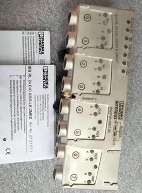 现货菲尼克斯端子模块2731571 IBS RL 24 DIO 8/8/8-R-LK-2MBD 27