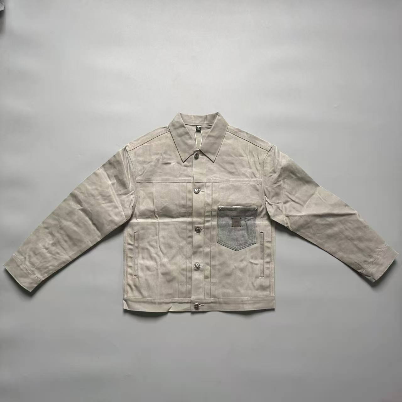 美式复古油腊夹克vintage工装男