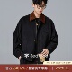 巴恩风复古时尚 秋季 撞色翻领百搭外套 夹克男士 海上公路雪尼尔工装