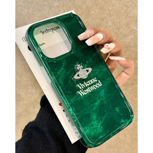 日韩ins绿色小众立体西太后适用苹果16promax手机壳iPhone14女新款13高级感12时尚小众15Pro防摔14pro保护套