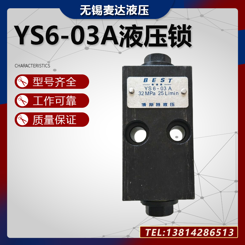 BEST液压锁YS6-03A/02A保压阀