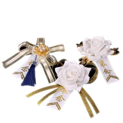 善唯高档小白花胸花灵堂用品