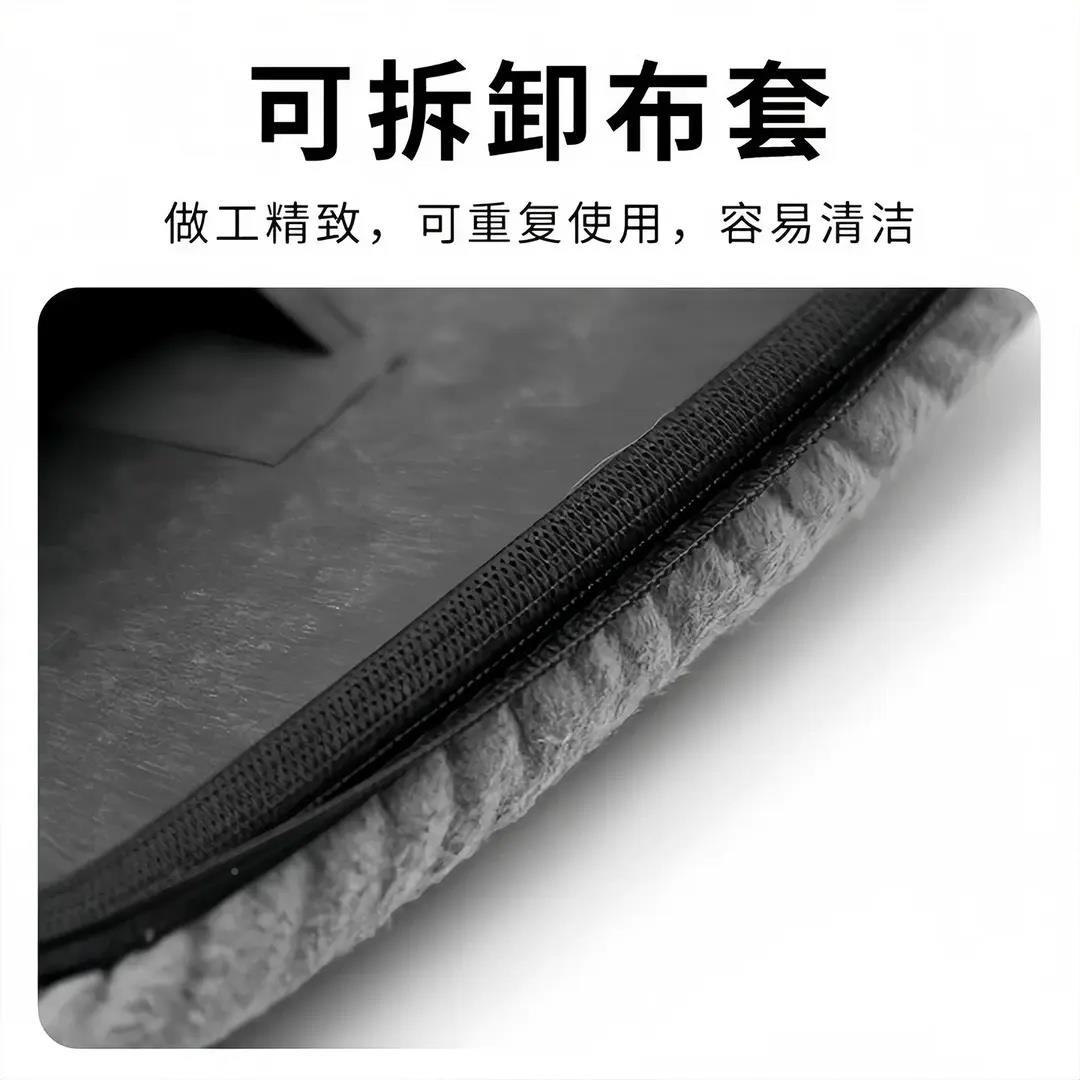 清汽车无前挡风内侧麂R皮玻璃洁刷车内除雾除尘擦车绒清洁W