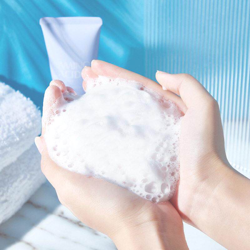 氨洁基酸洗面奶ZOY洁面可层清收缩毛孔深男女带刷头卸妆二合一