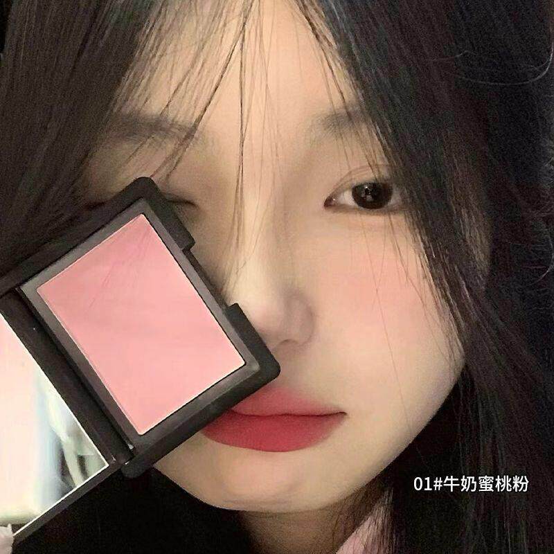 推瑕荐腮红盘高光修容掉哑光然XJW自防水防汗不色遮裸妆单色