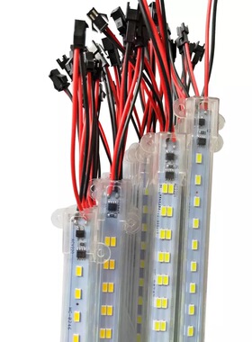 led硬灯条220V贴片防水灯带 超亮长条户外鱼缸展示柜灯管冰箱柜台
