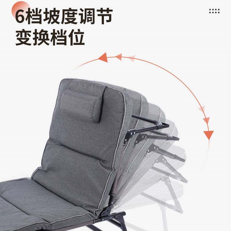 速发热销折叠躺椅家用办公室午休躺椅折叠椅便携折叠床多功能午休