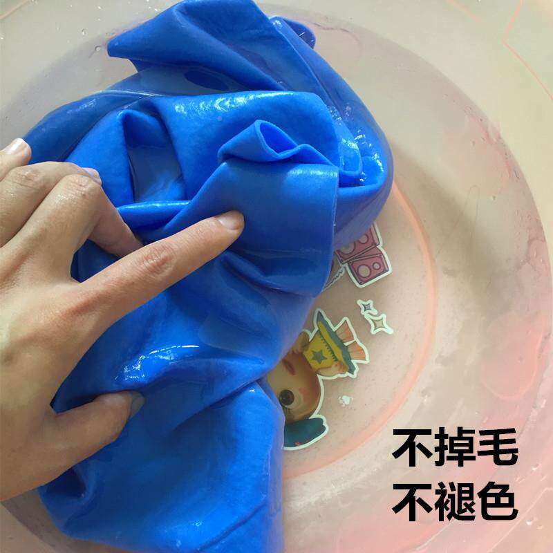 速发鹿皮巾大号不毛包邮加鹿皮抹布厚擦速头发干超吸水擦66*4车掉