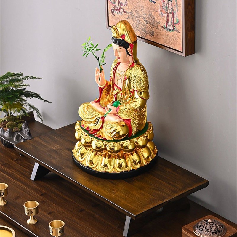 速发供佛案桌小佛台神台底佛座龛新中式木实香台菩萨垫板家庭新品