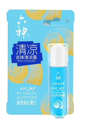 六神走珠清凉露9ml花露水止痒露夏日便携提神醒脑清凉油2025.8