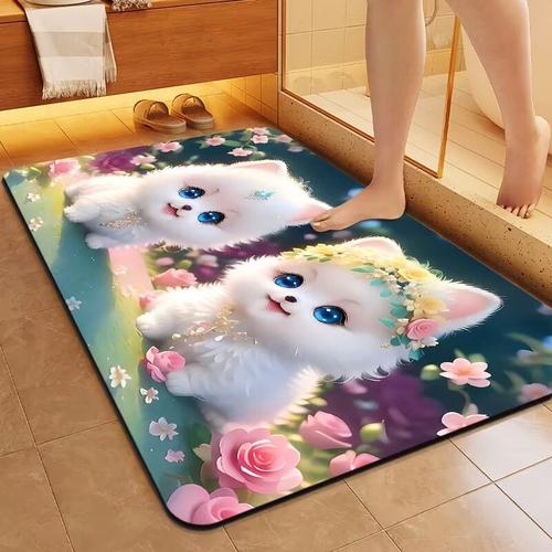 亏本冲量爆款10W+硅藻泥吸水地垫