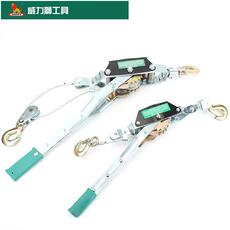 Съемник 高档 狮紧绳器1吨2吨4t 双钩式牵e引器电力拉紧器手动钢丝线拉奢