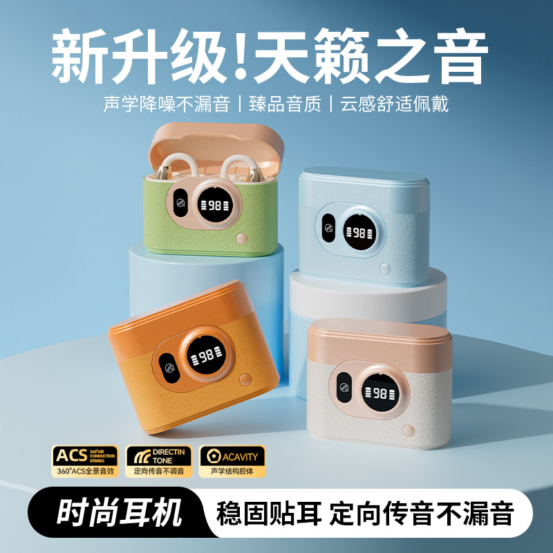【APP智能操控】耳夹式蓝牙耳机图片