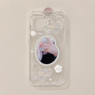 补妆镜手机壳适用苹果系列手机壳