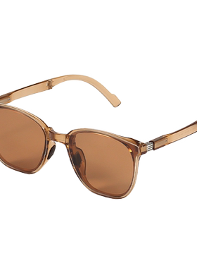 深空绿折叠偏光防紫外线太阳镜女