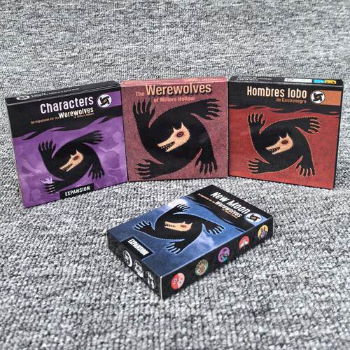 热销 狼人 werewolf cards game 休闲聚会桌游卡牌纸牌玩具