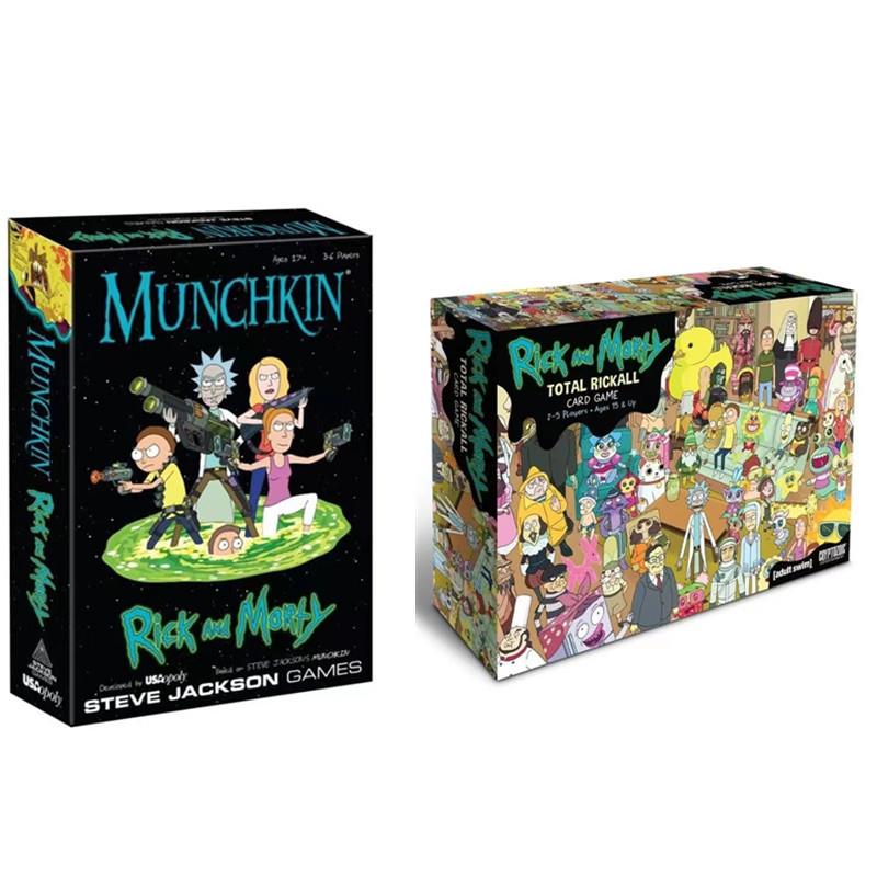 英文版瑞克和莫迪桌游朋友聚会游戏卡牌 Munchkin