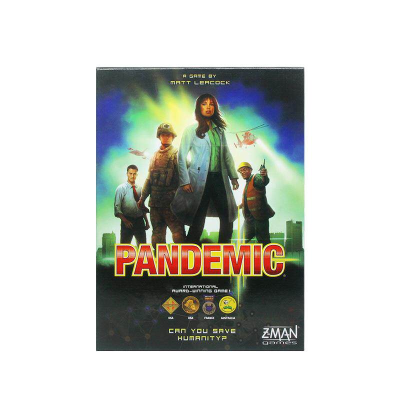 全英文PANDEMIC瘟疫危机陆战队卡片益智 派对聚会桌游卡牌
