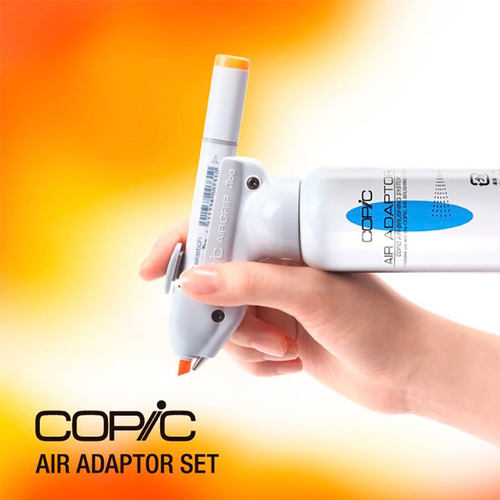 COPIC马克笔喷枪手绘渲染